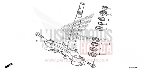 TIGE DE DIRECTION SH125ADH de 2017